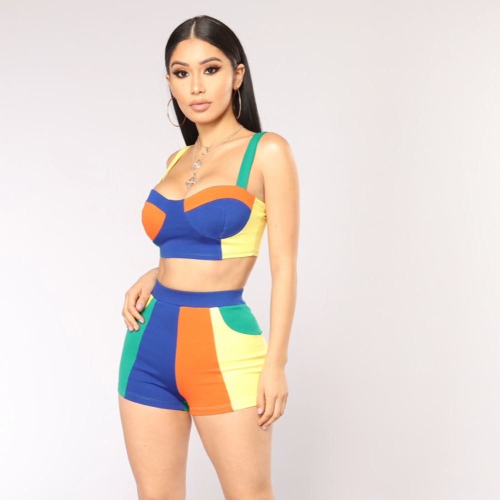 Never worn. Fashion Nova set